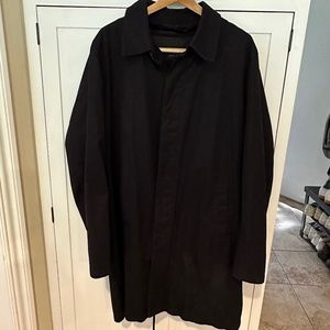 Brooks Brothers Black Trench coat